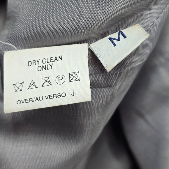 Liz Claiborne Vintage Size Medium Lizsport Womens Black Double-Breasted Coat - Picture 5 of 12